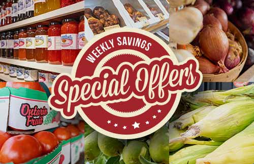 Weekly Savings Special Offers